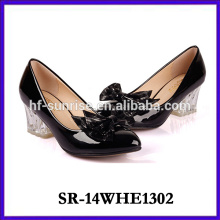 office black women shoes rhinestone lady shoes good pu upper women shoes